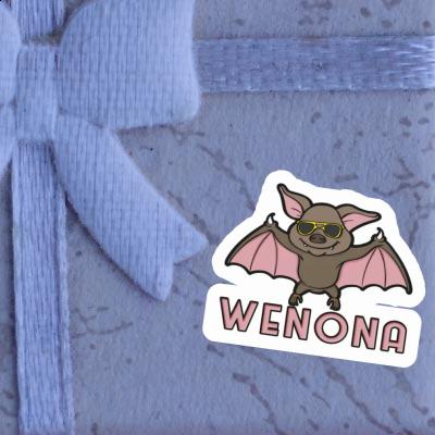 Fledermaus Sticker Wenona Notebook Image