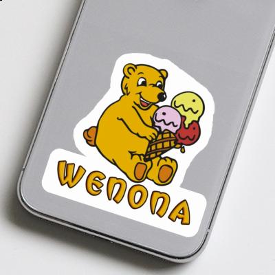Sticker Bear Wenona Notebook Image