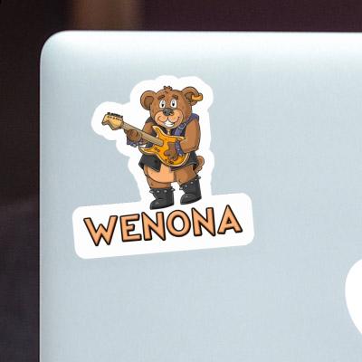 Sticker Wenona Rocker Bear Gift package Image