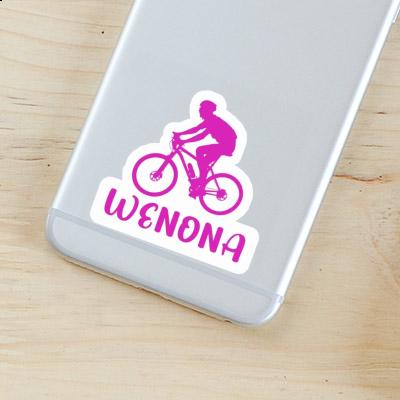 Sticker Biker Wenona Laptop Image