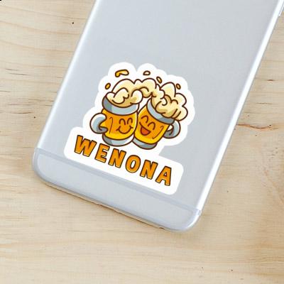 Wenona Sticker Bier Notebook Image