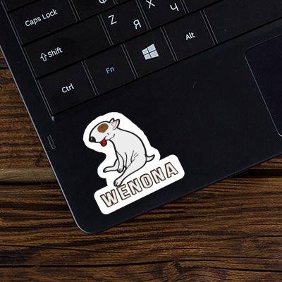 Sticker Wenona Bull Terrier Gift package Image