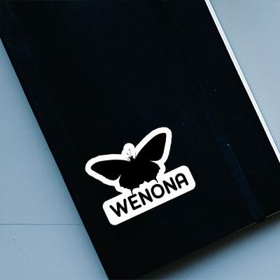 Sticker Wenona Schmetterling Notebook Image