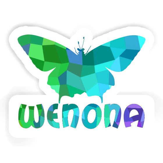 Sticker Wenona Schmetterling Notebook Image