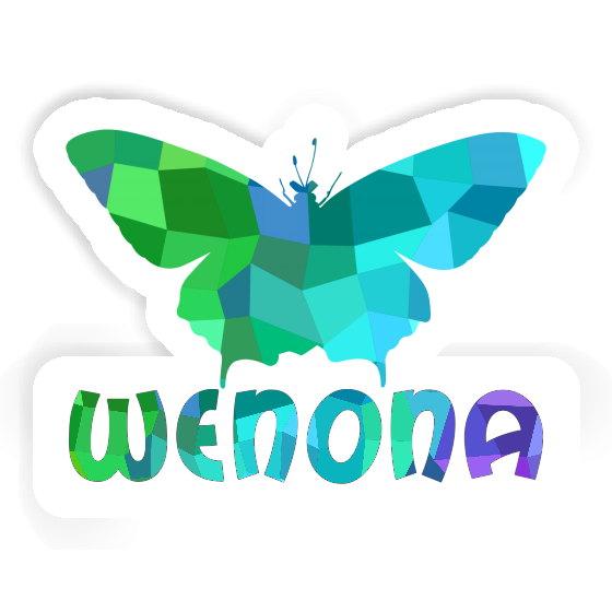 Butterfly Sticker Wenona Laptop Image