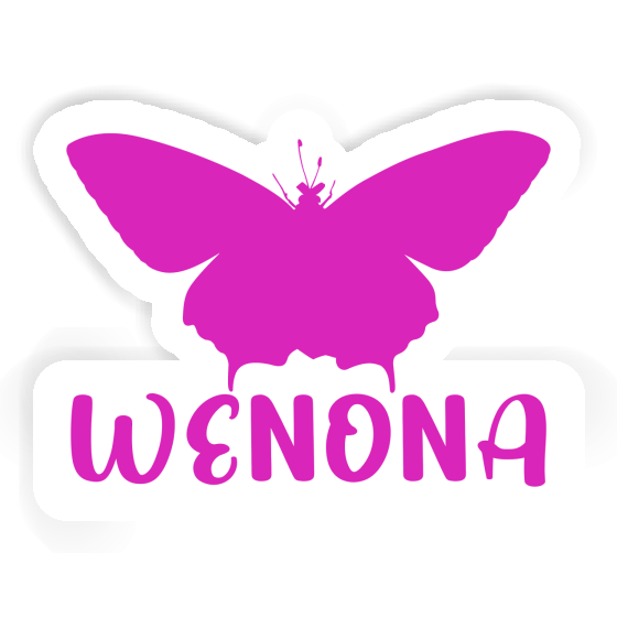 Sticker Wenona Butterfly Gift package Image