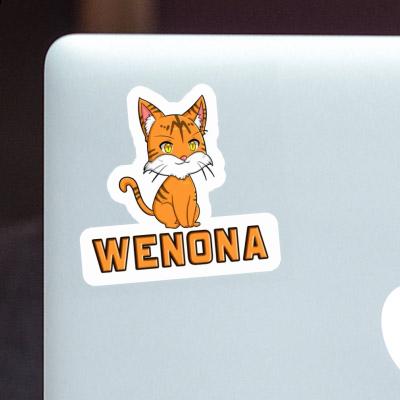 Sticker Wenona Kitten Laptop Image