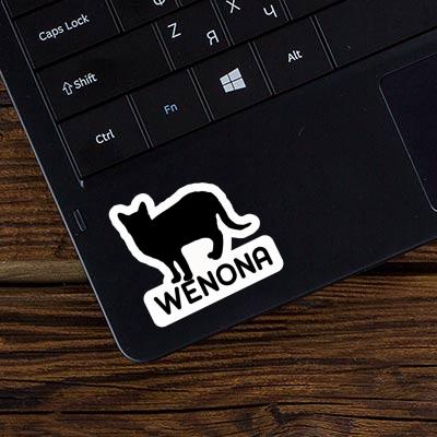 Sticker Wenona Cat Laptop Image