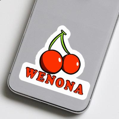 Aufkleber Kirsche Wenona Laptop Image