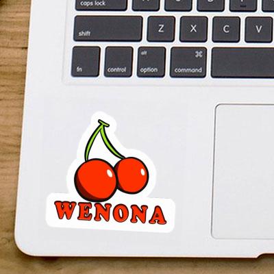 Aufkleber Kirsche Wenona Laptop Image