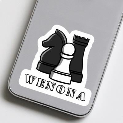 Chessman Sticker Wenona Notebook Image