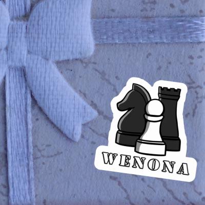 Chessman Sticker Wenona Notebook Image