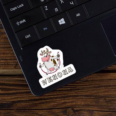 Sticker Skipping Ropes Cow Wenona Gift package Image