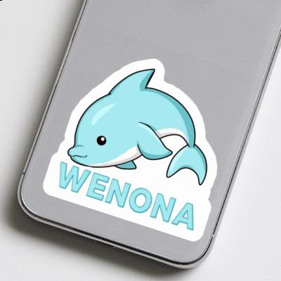 Aufkleber Delphin Wenona Laptop Image