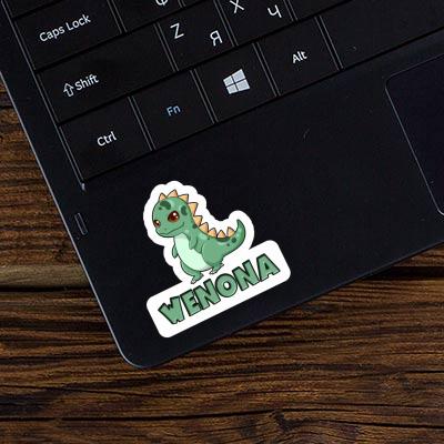 Wenona Sticker Dino Laptop Image