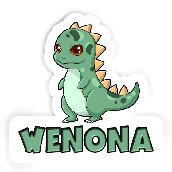 Aufkleber Wenona T-Rex Notebook Image