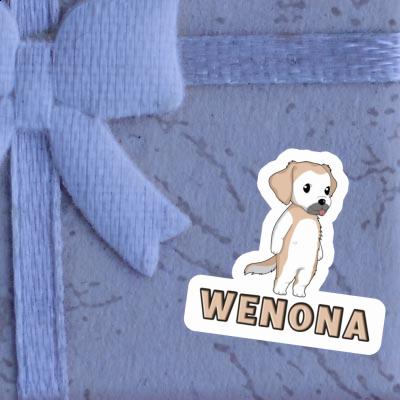 Wenona Sticker Golden Retriever Gift package Image