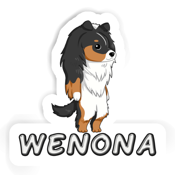 Schäferhund Aufkleber Wenona Notebook Image