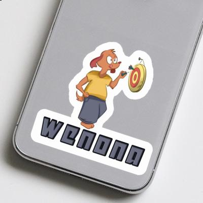 Sticker Wenona Darts Player Image
