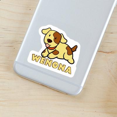 Sticker Wenona Dog Notebook Image