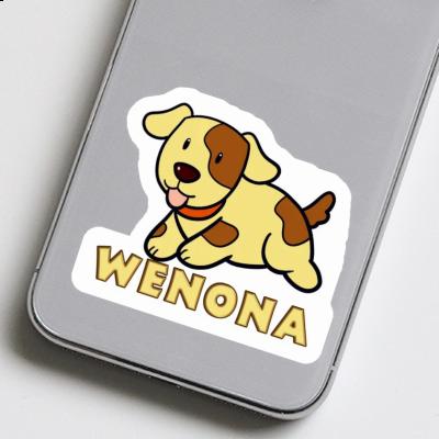 Sticker Wenona Dog Notebook Image