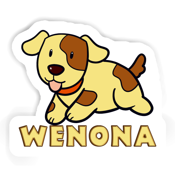 Sticker Wenona Dog Notebook Image