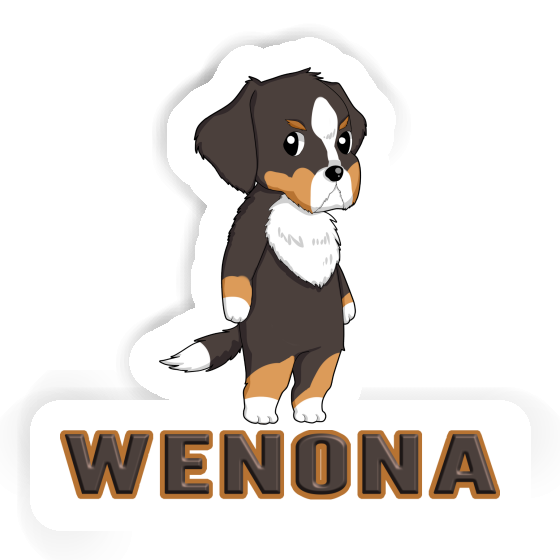 Aufkleber Berner Sennenhund Wenona Laptop Image