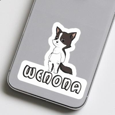 Sticker Border Collie Wenona Laptop Image