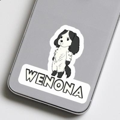 Sticker Wenona English Cocker Spaniel Gift package Image