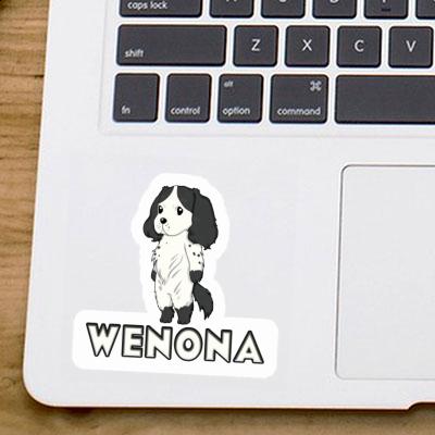 Sticker Wenona English Cocker Spaniel Gift package Image