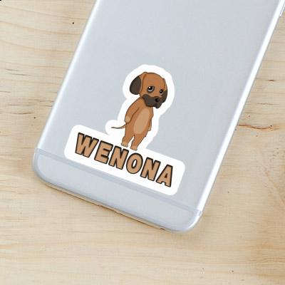 Autocollant Dogue allemand Wenona Gift package Image