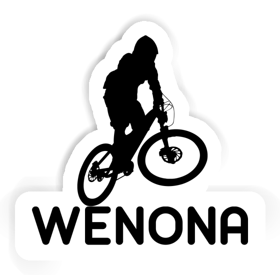 Sticker Wenona Downhiller Notebook Image