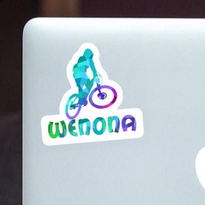 Wenona Sticker Downhiller Notebook Image