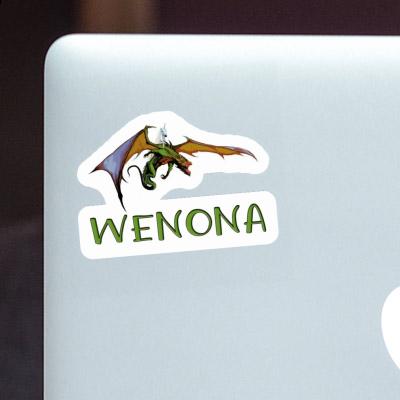 Sticker Wenona Drache Laptop Image