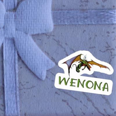 Sticker Wenona Drache Gift package Image