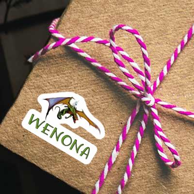 Sticker Wenona Drache Gift package Image