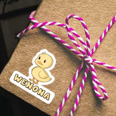 Autocollant Canard Wenona Gift package Image