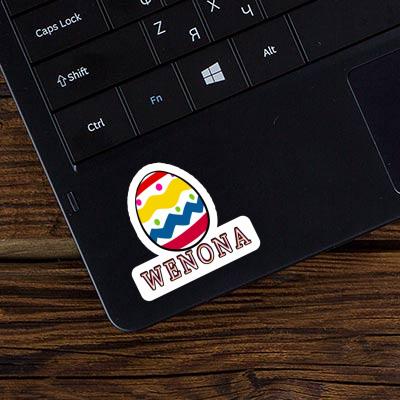 Sticker Wenona Egg Laptop Image