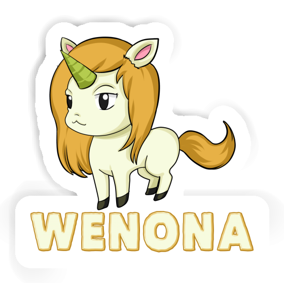 Sticker Unicorn Wenona Image