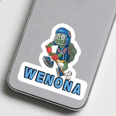 Hockeyspieler Sticker Wenona Image
