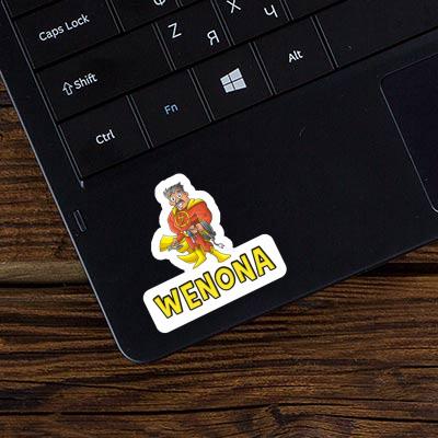 Wenona Sticker Electrician Notebook Image