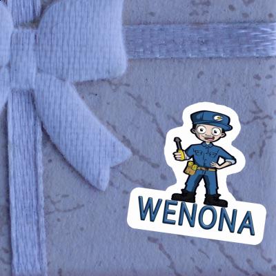 Sticker Wenona Electrician Gift package Image