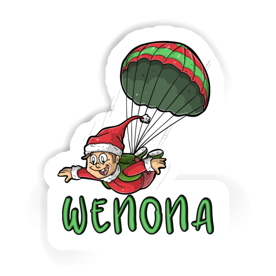 Sticker Wenona Fallschirmspringer Laptop Image