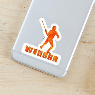 Sticker Wenona Fencer Notebook Image