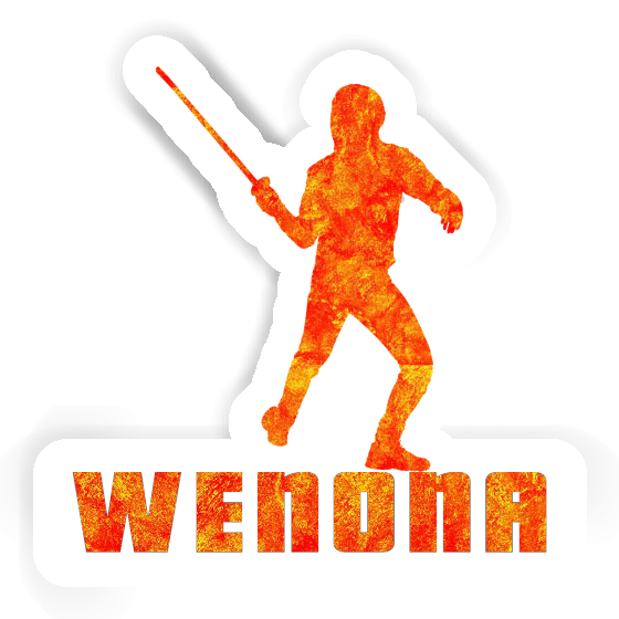 Sticker Wenona Fencer Image