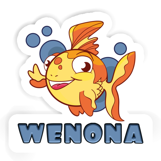 Autocollant Wenona Poisson Gift package Image