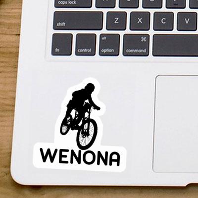 Sticker Wenona Freeride Biker Image