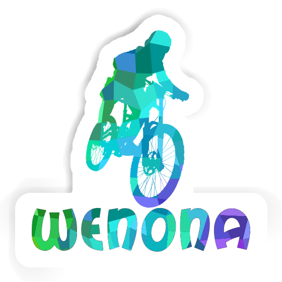 Autocollant Freeride Biker Wenona Notebook Image