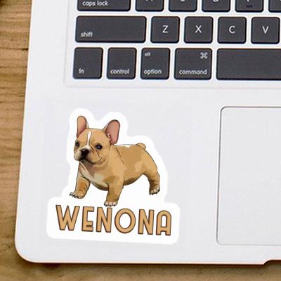 Sticker Wenona Französische Bulldogge Gift package Image