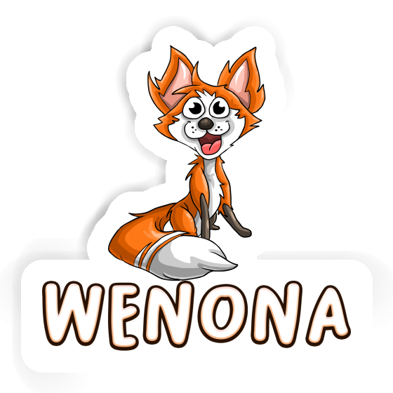 Sticker Fox Wenona Notebook Image